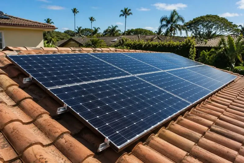 Installation de panneaux solaires à Lorient